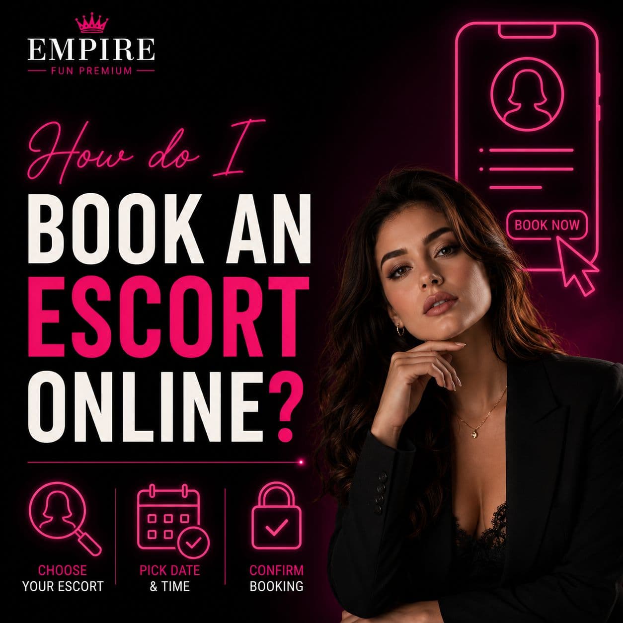 How do I book an escort online? – Guide to book an escort online.